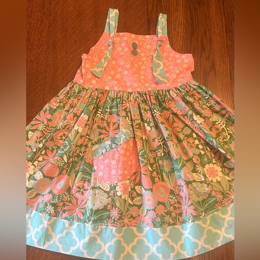 #70 - Eleanor Rose Dress - Size 7/8